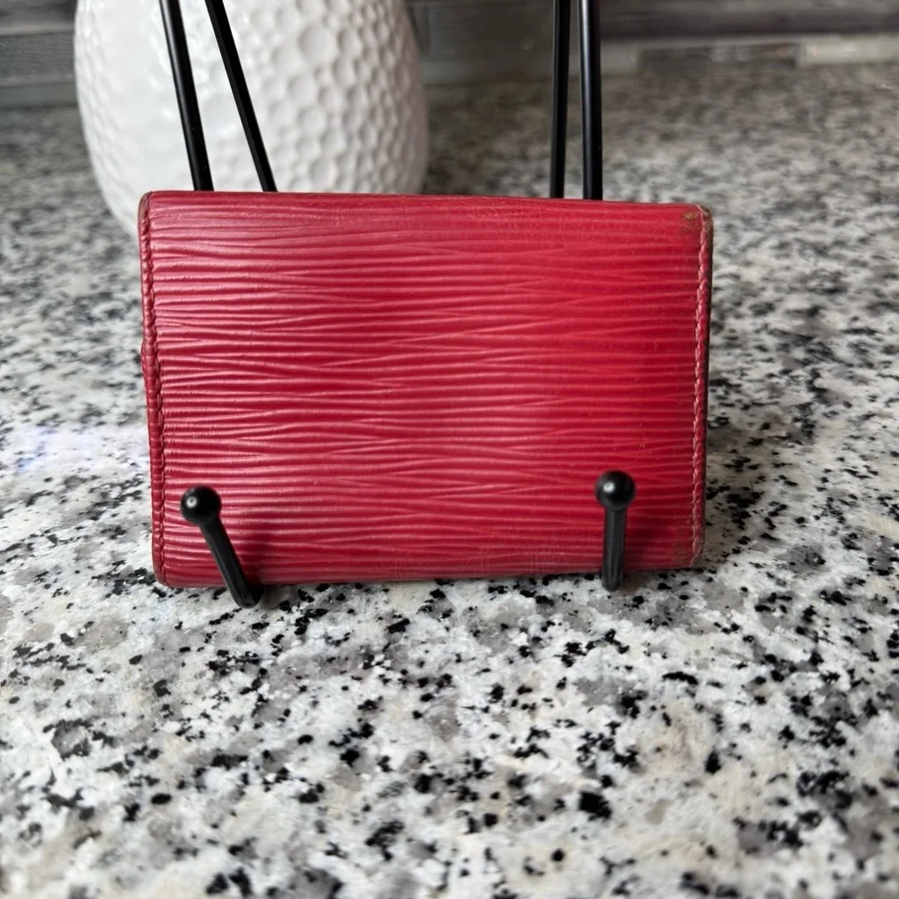 Louis Vuitton | Red Epi Leather 6 Key Holder